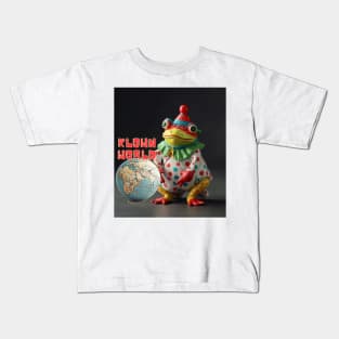 Klown World, Clown Frog, Honk Honkler Kids T-Shirt